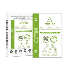 Película de hidrogel antiviral de TPU al por mayor, protector de pantalla HD de cobertura total para iPhone 17 16 15 14 Pro Max, máquina de corte - Product Image 2