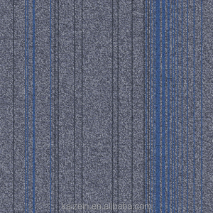 <span class=keywords><strong>Azulejos</strong></span> de alfombra con mechones comerciales, respaldo de polipropileno no tejido para pisos modulares de hogar y oficina - Product Image 1