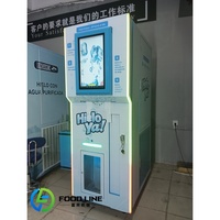 Distributeur automatique de glace résistant aux intempéries pour les entreprises extérieures sans personnel
