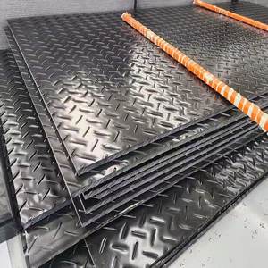 Tapis de protection du sol en HDPE composite pour excavatrice lourde, pour utilisation temporaire sur route, découpe sur mesure, léger et durable en plastique - Product Image 5