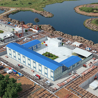 Entrepôt métallique préfabriqué personnalisé Structure en acier pour maison, école, bureau et hôpital