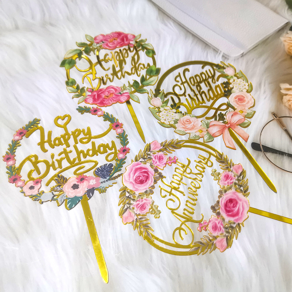 Easy 3D Toppers – Flowers Bouquet