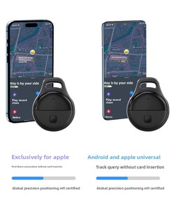 Localizador Inteligente AirTag, Rastreador de Llaves Antipérdida, GPS para Cartera, Equipaje, Mascotas y Autos, Compatible con <span class=keywords><strong>Apple</strong></span> Find My, Hecho de Plástico Resistente - Product Image 5