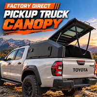 Capot rigide de style sport en acier pour pick-up avec fenêtre pour Jeep Gladiator JT 4x4 Travel