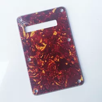 4Ply Vintage Tortoise Shell Tremolo Plate Tremolo Spring Cavity Cover backplate ST Electric Guitar Back Plate