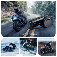 Helm interkom bluetooth untuk sepeda motor, helm interkom bluetooth, helm aksesoris motor tahan air, harga grosir, pabrik, 2 buah, 1KM
