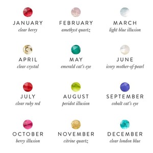 Işık lüks elektroliz gerçek altın renk-koruyarak doğal taş 12 Birthstone kolye kristal kolye kolye - Product Image 6