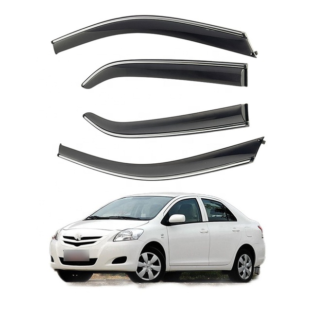 Wholesale Customized Good Quality Side Window Sun Visor Car Deflectors  Window Visor for   Vios