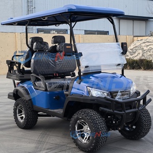 Carritos de Golf Eléctricos Azules Recién Llegados, Venta de Carritos de Golf de 4 Plazas, Precio de Fábrica - Product Image 3