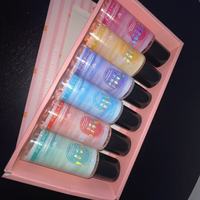 Cadeaux pour la Saint-Valentin, parfums assortis, 6*75ml, coffret cadeau miniature pour femmes, 6 pièces, parfums originaux Senoritas, brumes parfumées pour le corps, parfum