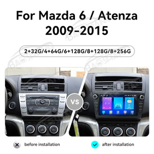 Radio Multimedia para Auto Baoshang con Pantalla Táctil de 9'' y Android 13 para <span class=keywords><strong>Mazda</strong></span> <span class=keywords><strong>6</strong></span> / Atenza 2009-2015, Navegación GPS con <span class=keywords><strong>Carplay</strong></span> - Product Image 2