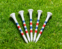 Tees de golf neufs, directement de l'usine - Matériaux en bois, plastique et bambou, légers, durables, incassables, personnalisables, accessoires de golf