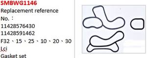 Nouveau joint de boîtier de joint de couvercle de filtre à huile Durable OE 11428576430 numéro de modèle SMBWG1146 pour - Product Image 6