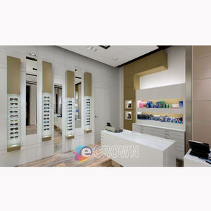 <strong>Luxury</strong> Roofglass Mdf Supplied Eyewear Shop <strong>Prostitution</strong> House Kiosk Eyewear showcase Shop Mdf Store OEM - Product Image 6
