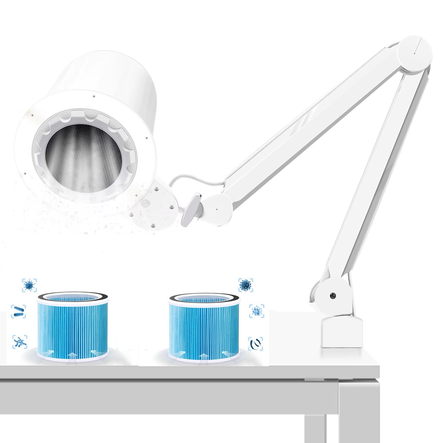 AT-NDC-025 nail dust collector 220V UK Plug