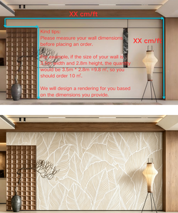 Papier peint doux et mat aux tons sauge et beige, motif feuille de bananier, murale murale tropicale aquarelle pour chambre, salle à manger, hôtel, décoration de resort - Product Image 6
