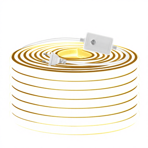 Bande lumineuse <span class=keywords><strong>LED</strong></span> COB étanche AC <span class=keywords><strong>220V</strong></span> avec prise EU, 3000K/4000K/6000K, <span class=keywords><strong>ruban</strong></span> flexible en ABS pour la maison - Product Image 1