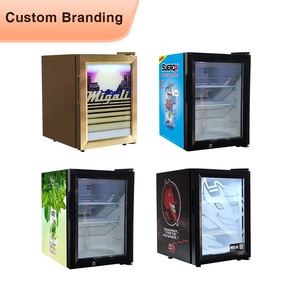 Meisda SC35 35L Réfrigérateur à boissons compact et portable à porte vitrée électrique, logo OEM personnalisé, pour <span class=keywords><strong>caviar</strong></span> - Product Image 1