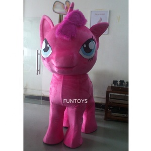 Funtoys CE Pony Linh Vật Trang Phục Kỳ Lân trong bốn chân ưa thích ăn mặc cho Halloween - Product Image 3