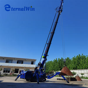 Mini Spider <span class=keywords><strong>Crane</strong></span> 3 Tonnen tragbare Mini Hydraulic Mobile Spider verwendet in Innenräumen - Product Image 5