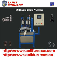 Processeur de réglage de ressort CNC de type simple, économique, 220V, composants principaux PLC, 1 an, haute productivité pour les pièces cylindriques