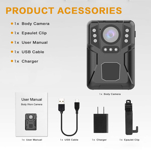 Máy Quay Đeo Cơ Thể Siêu Nhỏ 1440P Ambarella H22 H.264 Tuổi Thọ Pin Hơn 10 Giờ Máy Quay <span class=keywords><strong>Video</strong></span> Kỹ Thuật Số Chống Nước - Product Image 5