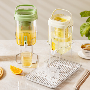 Wholesale 0.5 Gallon Fridge Drink Dispenser with Spigot Handle Leakproof <strong>Water</strong> <strong>Container</strong> for Lemonade Juice Home Camping Use - Product Image 4