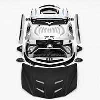 Kit carrosserie style M semi-carbone pour Lamborghini URUS première génération restylée : pare-chocs avant et arrière, capot, échappement, aileron, kit largeur de carrosserie