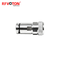 Factory 50 Ohm N Type Male Macho Plug Connector Clamp Screw for LMR300 5D-FB LMR 300 RG6 N-J300 RF Coaxial Connectors in Stock