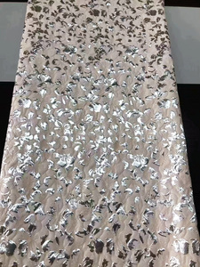 158gsm abbigliamento da donna in <span class=keywords><strong>poliestere</strong></span> 100% a doppia faccia con colore personalizzato tessuto metallico in tessuto per matrimoni - Product Image 3