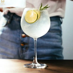 <span class=keywords><strong>Bicchiere</strong></span> di vino grande fatto a mano Paunch vetro bordeaux, cocktail/vino rosso/<span class=keywords><strong>bicchiere</strong></span> Tonicglass Gin tazza con logo personalizzato - Product Image 4