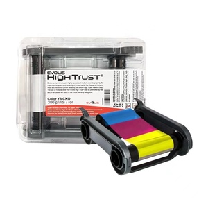 Ruban <span class=keywords><strong>couleur</strong></span> compatible Evolis R5F008SAA pour une reproduction de <span class=keywords><strong>couleur</strong></span> supérieure sur les cartes PVC - Product Image 3