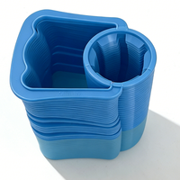 Poignée ergonomique pour bouteilles d'eau, taille de col 38 mm 46 mm, poignée robuste pour bouteilles d'eau de 5 gallons, PP PE