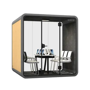Office Soundproof Office Pod Portable Modular Office Booth Indoor Sound Proof Booth Private Office Pods