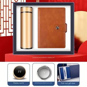 Coffret Cadeau d'Affaires pour Femme : Bouteille Isotherme, Stylo et Carnet – Idéal pour Entreprises, Assurance, Noël, Remise de Diplôme – Promotion Fin de Série - Product Image 4