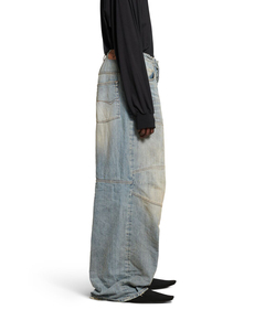 Ykmozi กางเกงยีนส์สำหรับผู้ชายปรับแต่งได้กางเกงยีนส์ทรงหลวมทรงสตรีทแบบกอธิคปักลายสไตล์วินเทจกางเกงยีนส์รัดรูปปรับแต่งได้จากโรงงาน - Product Image 4