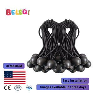 Cordon élastique en caoutchouc noir élastique de haute qualité Longueur personnalisée avec produit durable et élégant - Product Image 1