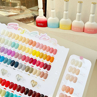 ZRKGEL – Lot de vernis à ongles gel UV/LED sans HEMA/TPO, 15 ml, couleur unique, pour salon, nouvelle collection été, design populaire pour nail art
