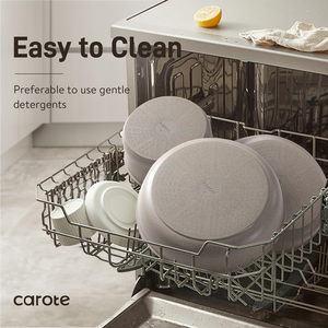 Set di Pentole Antiaderenti <span class=keywords><strong>CAROTE</strong></span> 19 Pezzi con Manici Staccabili, Compatibile con Induzione, Adatto al Forno e Lavabile in Lavastoviglie, per Gas/Elettrico - Product Image 4