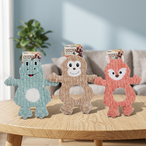 ของเล่นเคี้ยวสำหรับสุนัขแบบกำมะหยี่ขนาดกลาง ทนทาน ขายส่งจากผู้ผลิต - Product Image 3
