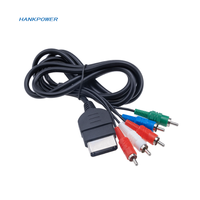 Câble AV composant HD de 1,8 m pour XBOX, câble de connexion adaptateur audio-vidéo pour téléviseur haute définition