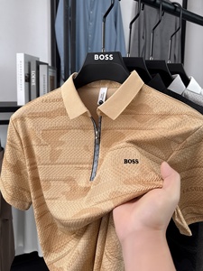 <span class=keywords><strong>Polo</strong></span> Casual para Hombre 2026, Moderno, Sencillo, de Algodón Puro, Transpirable, Antipilling, Versátil - Product Image 1