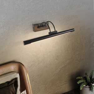Zhongshan Factory Modern Minimalist <b>Bathroom</b> Vanity <b>Light</b> Popular Black Color Wall Lamp LED Picture <b>Light</b> - Product Image 2