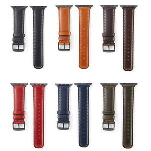 プレミアムリアルレトロ本物の革バンド<span class=keywords><strong>Apple</strong></span> <span class=keywords><strong>Watch</strong></span>シリーズ10 9 8 7 <span class=keywords><strong>6</strong></span> 45mm 49mm 40mm <span class=keywords><strong>44mm</strong></span>高級革交換ストラップ - Product Image 2