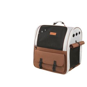 Ready Stock Breathable Eco-friendly Oxford Cloth <b>Backpack</b> for <b>Cat</b> Dog Portable Undeformed Pet Carrier 18kg 23kg - Product Image 1