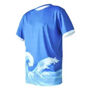 Snel Droog Loszittende Zon Uv-Bescherming Bedrukte T-Shirts Zomer Upf50 + Vissen T-Shirt Uitslag Bewaker