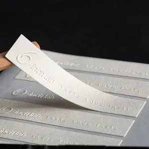 Individueller 3d-Gebissenaufkleber Etikett matte Textur Papier selbstklebende Aufkleber Kerze Parfüm Siegel-Aufkleber