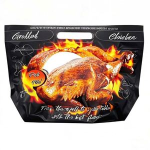 ถุงแบบตั้งได้สำหรับไมโครเวฟไก่ย่างและไก่ย่างร้อนพร้อมซิปพลาสติก - Product Image 5