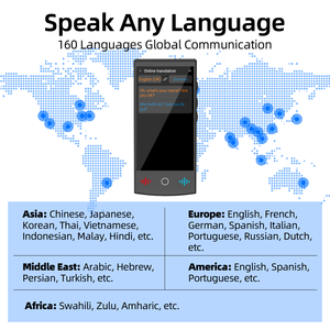 Traductor Inteligente con IA de Amazo, con Chatgpt Integrado, Traducción en Línea de 160 Idiomas, Dispositivo de Traducción Instantánea Personalizado para Negocios - Product Image 4
