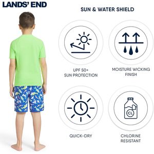 FOXA T-shirt de protection solaire à manches courtes UPF 50 Plus pour garçons - Product Image 5